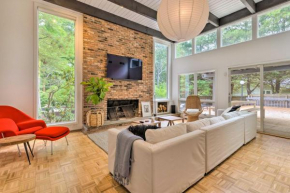 Contemporary Hampton Bays Home Outdoor Pool!